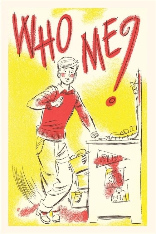 Vintage Journal Who Me? Cartoon Kid (Paperback)