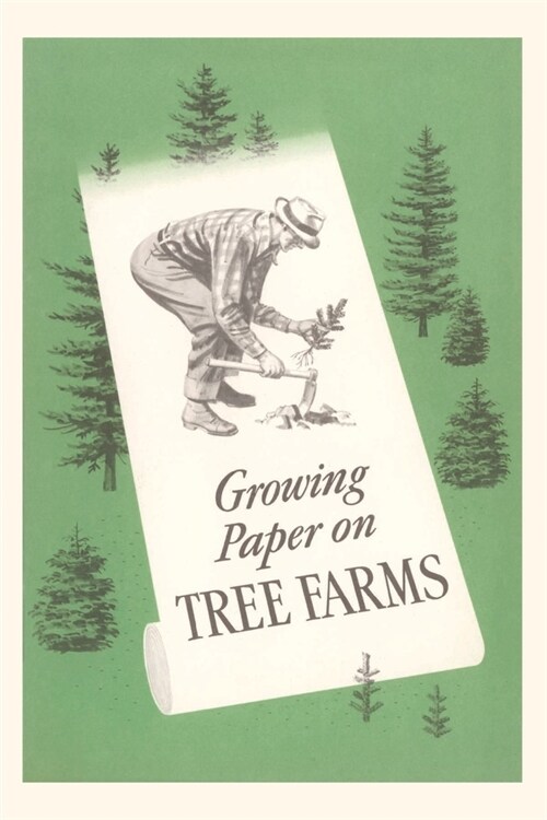 Vintage Journal Growing Paper on Tree Farms (Paperback)