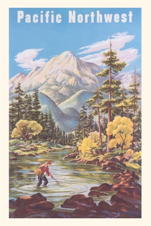 Vintage Journal Pacific Northwest Travel Poster (Paperback)