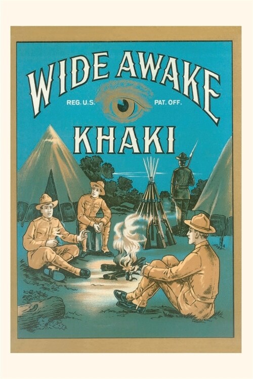 Vintage Journal Wide Awake Khaki Uniforms Ad (Paperback)