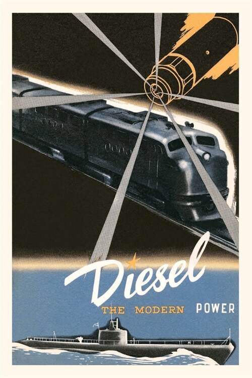 Vintage Journal Diesel, The Modern Power (Paperback)