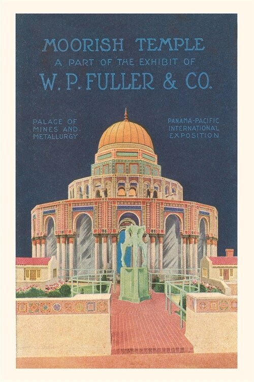 Vintage Journal Moorish Temple at Exposition (Paperback)