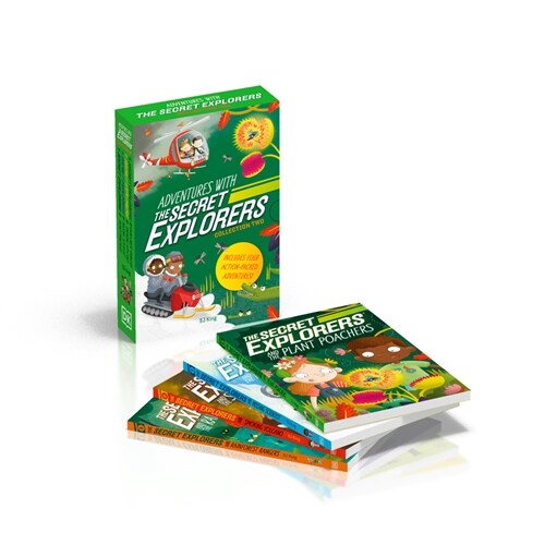 Adventures with the Secret Explorers: Collection Two: 4-Book Box Set of Educational Chapter Books (Paperback)