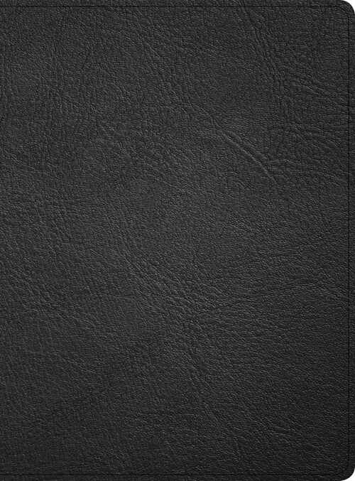 NASB Tony Evans Study Bible, Black Genuine Leather: Advancing Gods Kingdom Agenda (Leather)