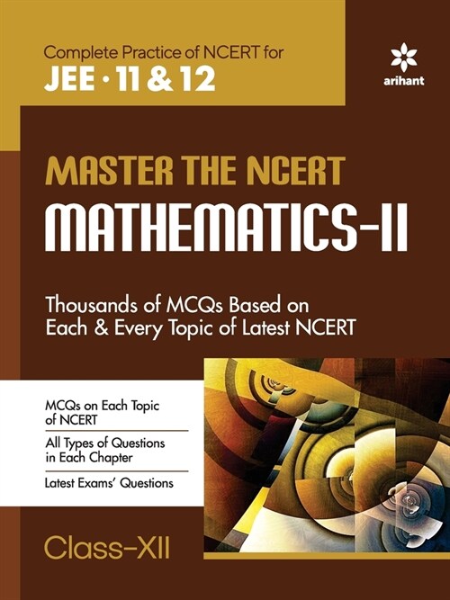 Master The NCERT for JEE Mathematics - Vol.2 (Paperback)