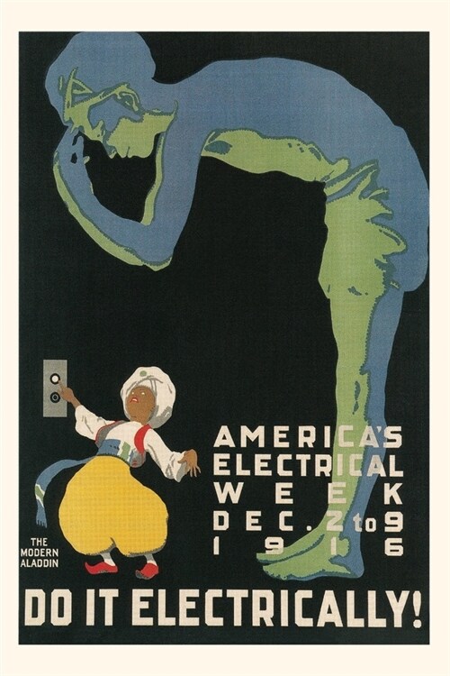 Vintage Journal America`s Electical Week Poster (Paperback)