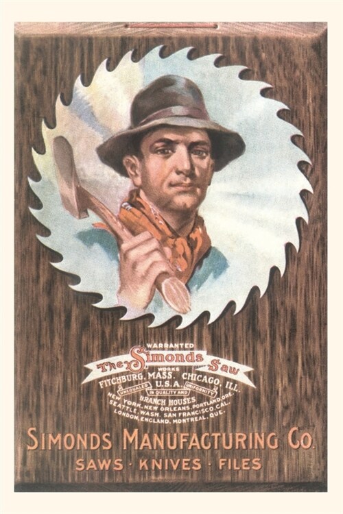 Vintage Journal Looger on Circular Saw Blade (Paperback)