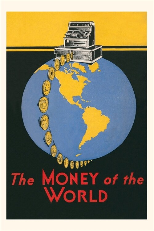 Vintage Journal Cash Register, Money of the World (Paperback)