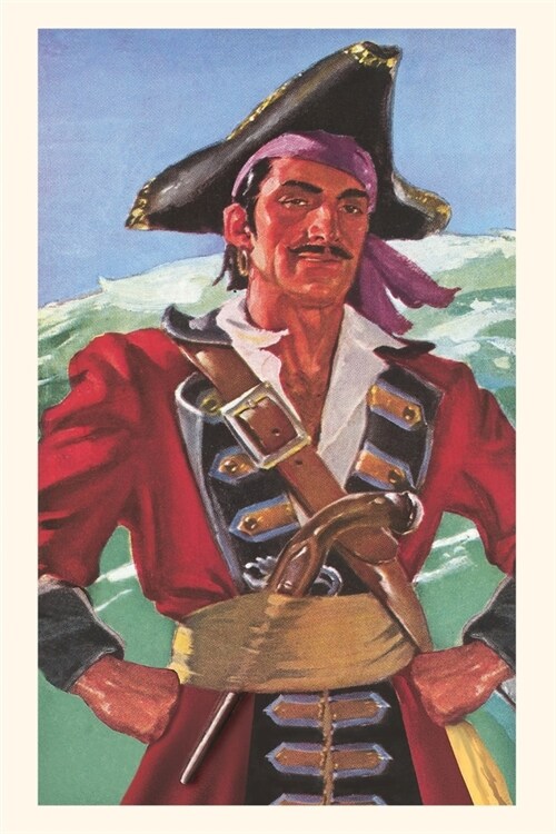 Vintage Journal Sneering Pirate (Paperback)