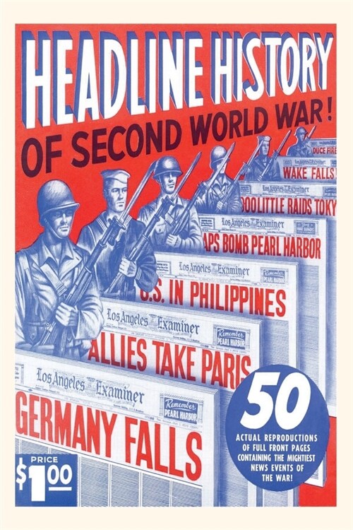 Vintage Journal Headline History of World War II (Paperback)