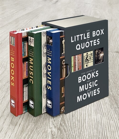 The Little Box of Quotes : For Lovers of Books, Music and Movies (Multiple-component retail product)