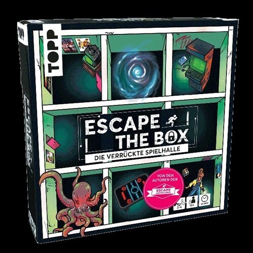 Escape The Box - Die verruckte Spielhalle: Das ultimative Escape-Room-Erlebnis als Gesellschaftsspiel! (Calendar)