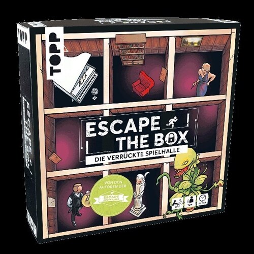 Escape The Box - Das verfluchte Herrenhaus: Das ultimative Escape-Room-Erlebnis als Gesellschaftsspiel! (Calendar)