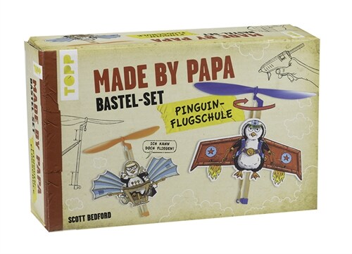 Made by Papa Bastel-Set Pinguin-Flugschule (General Merchandise)