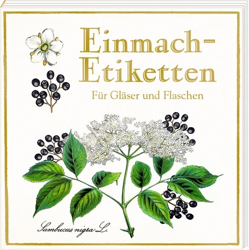 Etikettenbuchlein - Einmach-Etiketten (Sammlung Augustina) (Book)