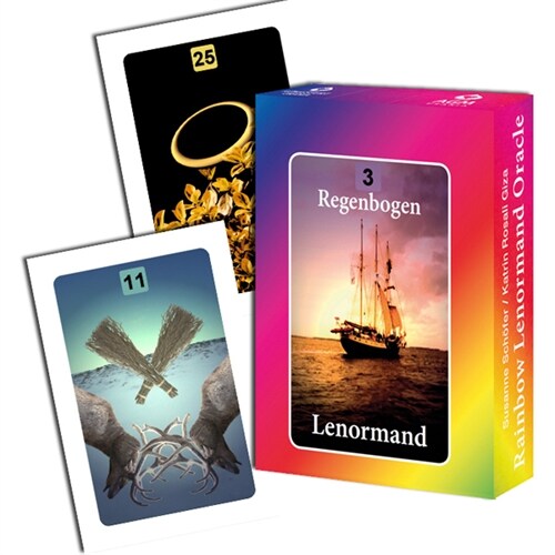 Regenbogen Lenormand, Lenormandkarten (Cards)