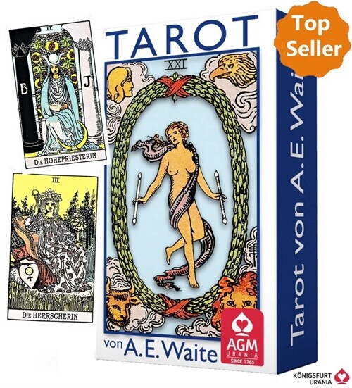 Tarot von A.E. Waite, Tarotkarten (mini) (Cards)
