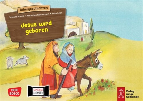 Jesus wird geboren. Kamishibai Bildkartenset (Cards)