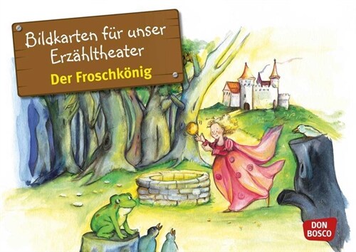 Der Froschkonig. Kamishibai Bildkartenset (Cards)