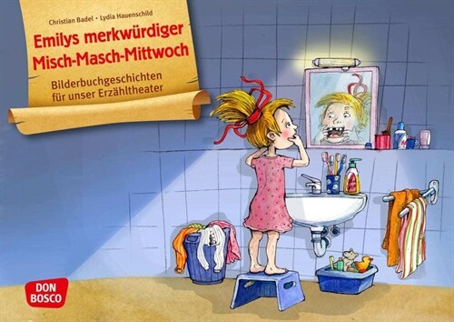 Emilys merkwurdiger Misch-Masch-Mittwoch, Kamishibai Bildkartenset (Cards)