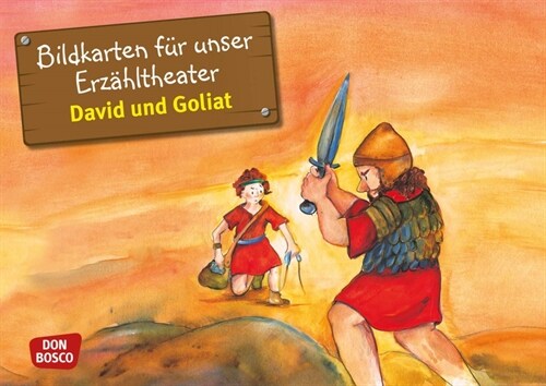 David und Goliat, Kamishibai Bildkartenset (Cards)