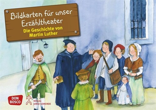 Die Geschichte von Martin Luther, Kamishibai Bildkartenset (Cards)