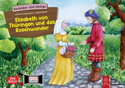 Elisabeth von Thuringen und das Rosenwunder. Kamishibai Bildkartenset (Cards)