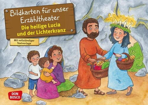 Die heilige Lucia und der Lichterkranz. Kamishibai Bildkartenset. (Cards)