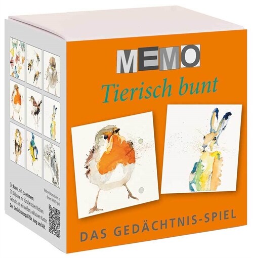 Memo-Spiel - Tierisch bunt (Game)