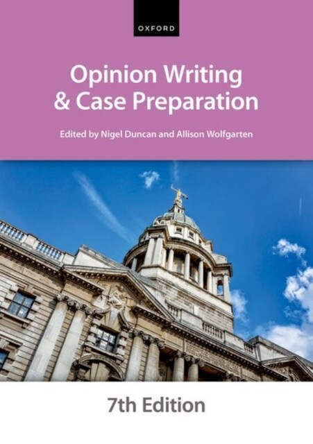 Opinion Writing and Case Preparation (Paperback, 7 Revised edition)