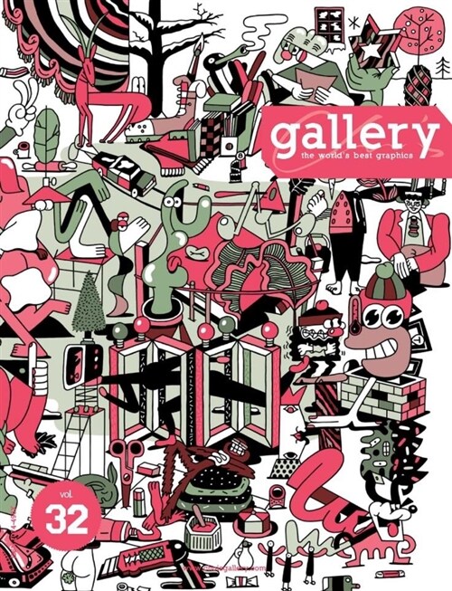 [중고] Gallery vol.32 : The World‘s Best Graphics (paperback)