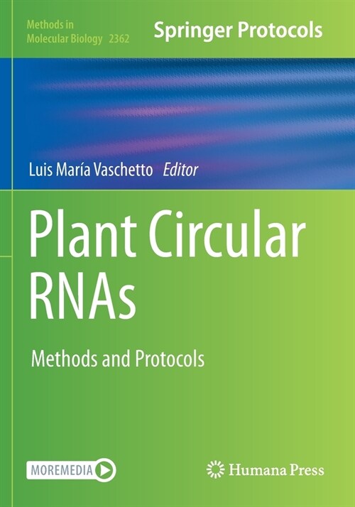 Plant Circular RNAs: Methods and Protocols (Paperback)