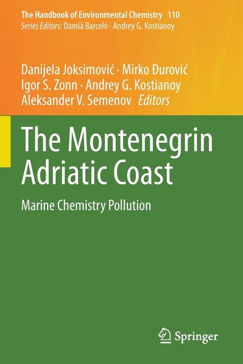 The Montenegrin Adriatic Coast: Marine Chemistry Pollution (Paperback)