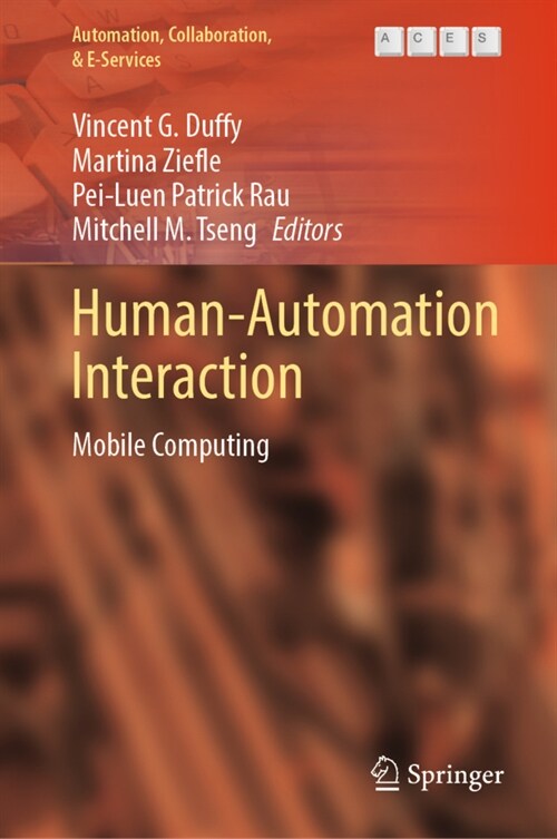 Human-Automation Interaction: Mobile Computing (Hardcover, 2023)