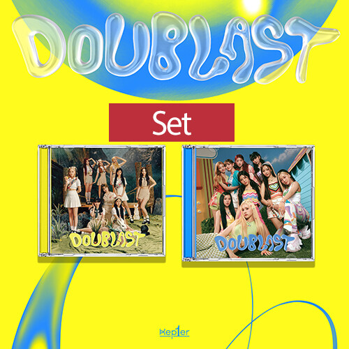 [중고] [SET] 케플러 - 미니 2집 DOUBLAST [쥬얼 ver.][LEM0N BLAST + B1UE BLAST Ver.]