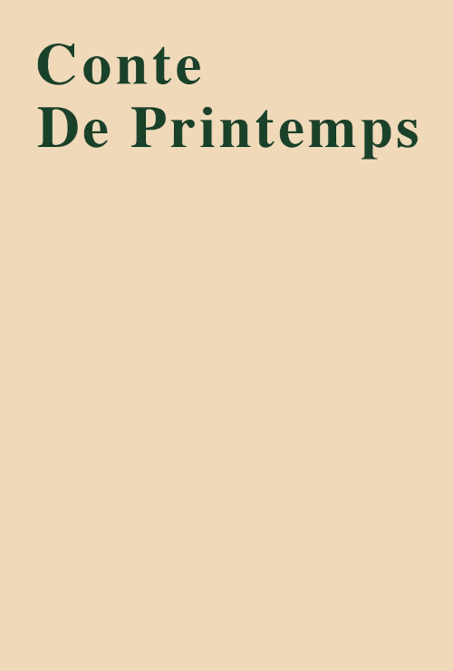 [중고] Conte De Printemps 꽁트 드 쁘렝땅