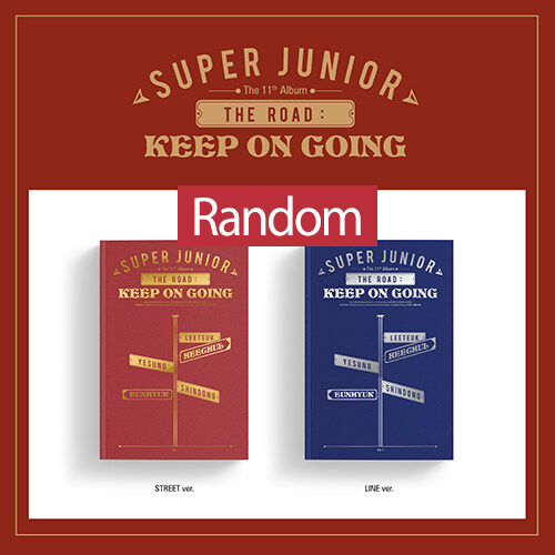 슈퍼주니어 - 정규 11집 Vol.1 The Road : Keep on Going [커버 2종 중 랜덤발송]