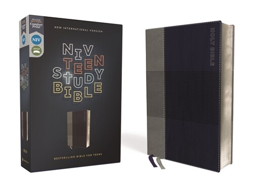 Niv, Teen Study Bible (for Life Issues You Face Every Day), Leathersoft, Blue, Comfort Print (Imitation Leather)