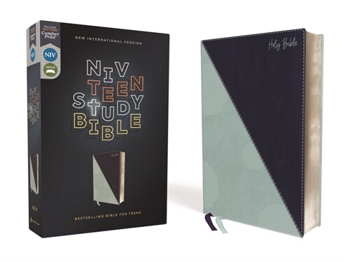 Niv, Teen Study Bible (for Life Issues You Face Every Day), Leathersoft, Teal, Comfort Print (Imitation Leather)