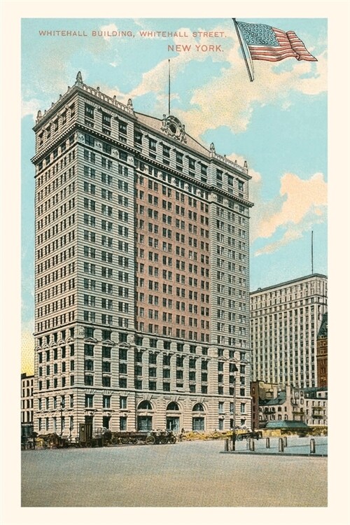 Vintage Journal Whitehall Building, New York City (Paperback)