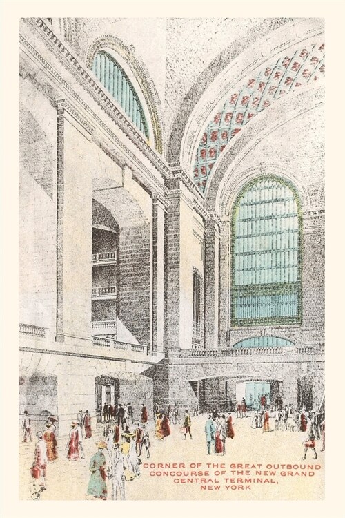 Vintage Journal Grand Central Station, Interior (Paperback)