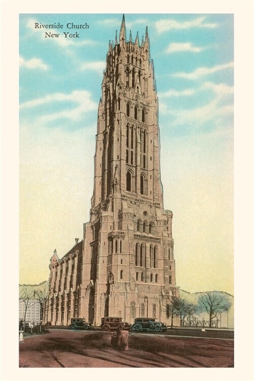 Vintage Journal Riverside Church, New York (Paperback)