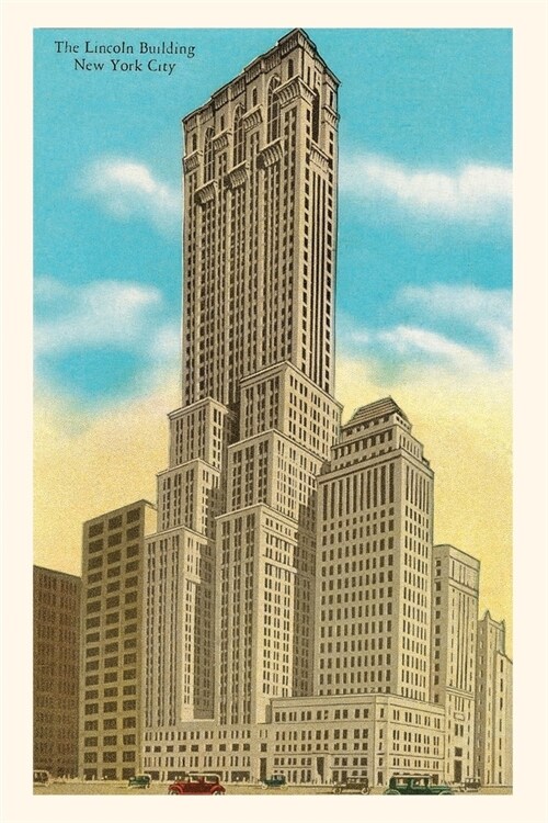Vintage Journal Lincoln Building, New York City (Paperback)