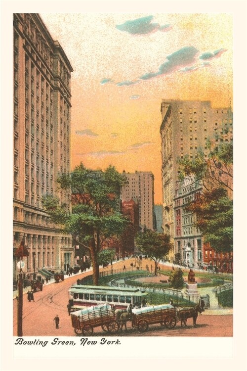 Vintage Journal Bowling Green, New York City (Paperback)