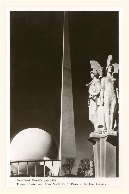 Vintage Journal New York Worlds Fair Statuary, 1939 (Paperback)
