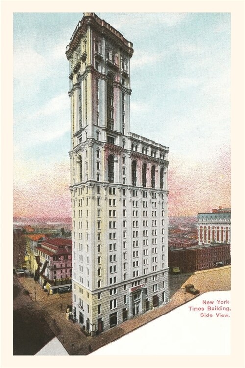 Vintage Journal New York Times Building, New York City (Paperback)