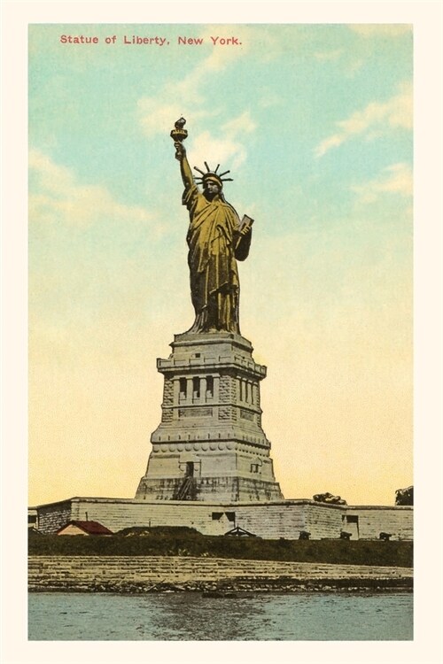 Vintage Journal Statue of Liberty, New York City (Paperback)
