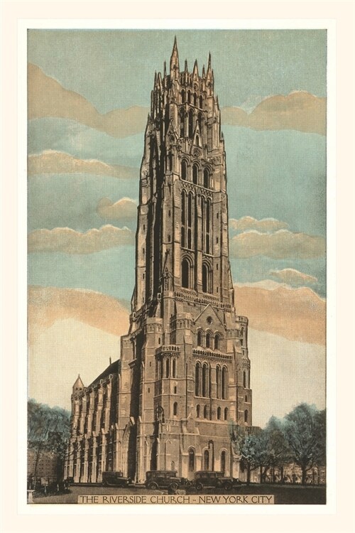 Vintage Journal Riverside Church, New York City (Paperback)