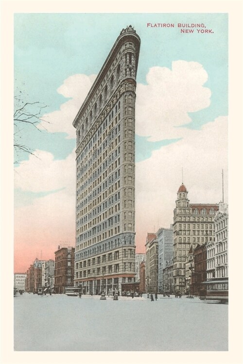 Vintage Journal Flatiron Building, New York (Paperback)