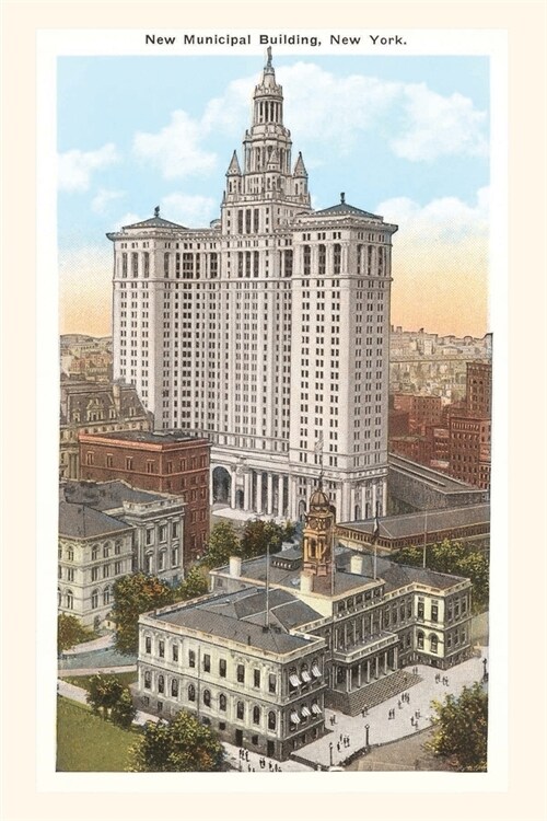 Vintage Journal Municipal Building, New York City (Paperback)